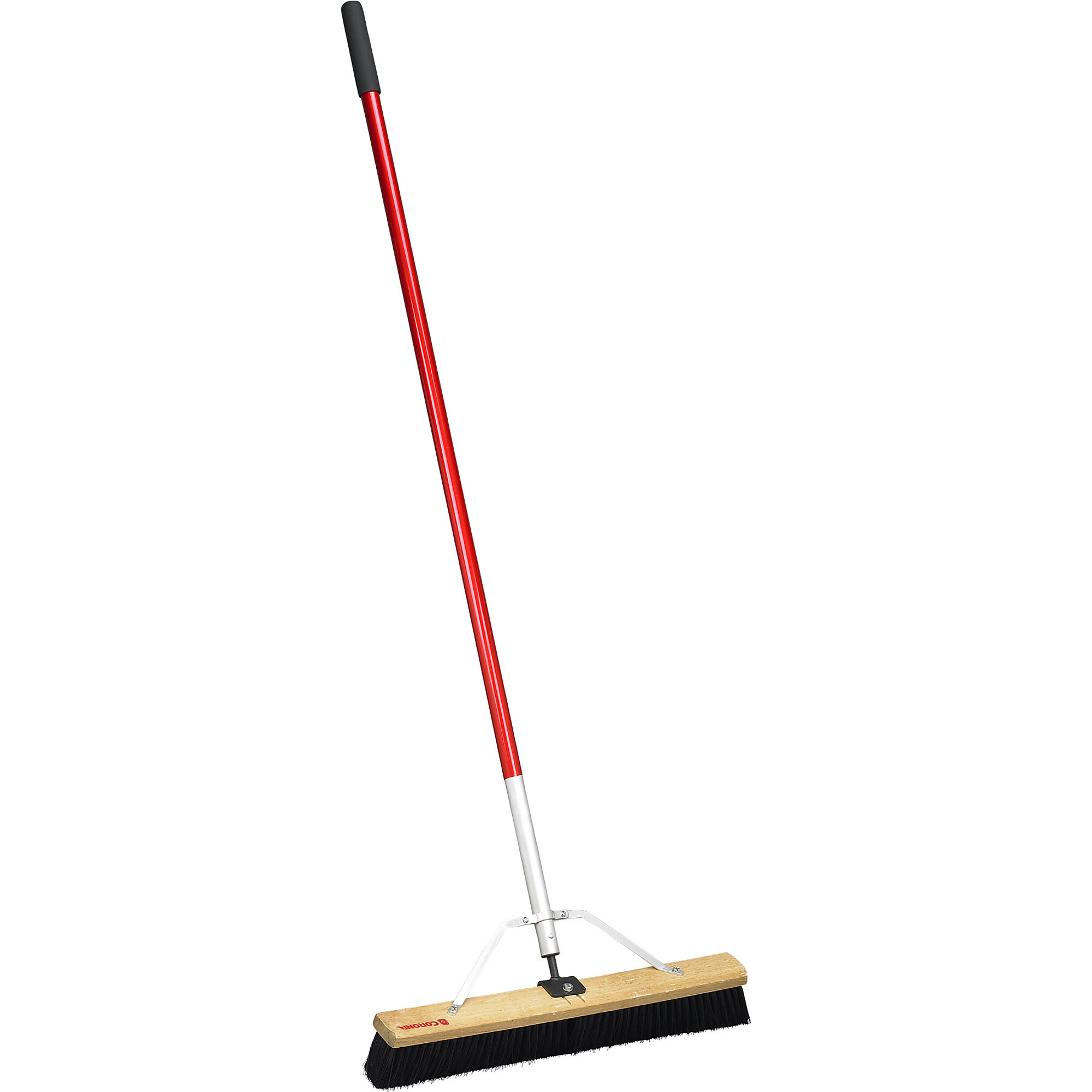 Corona 24 in. Push Broom, 1-Bristle Design, Aluminum Handle, Model# BM 62060